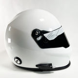 Autograph racing helmet white full size nascar helmet