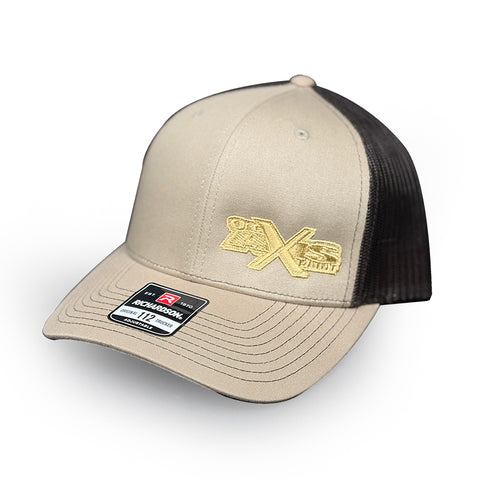 Off Axis Tan/Gold Cap