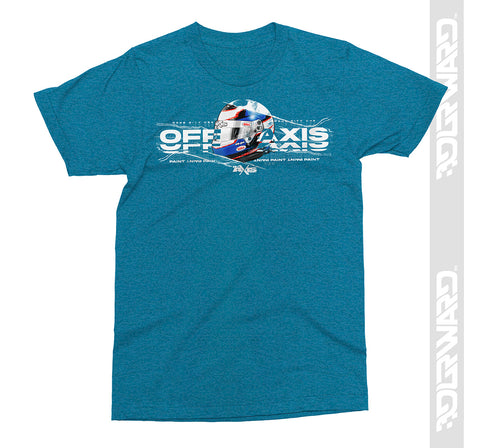 Adjusted Axis Tee-TEAL