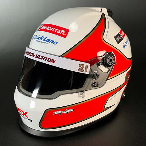 Harrison Burton Wood Brothers Mini Helmet