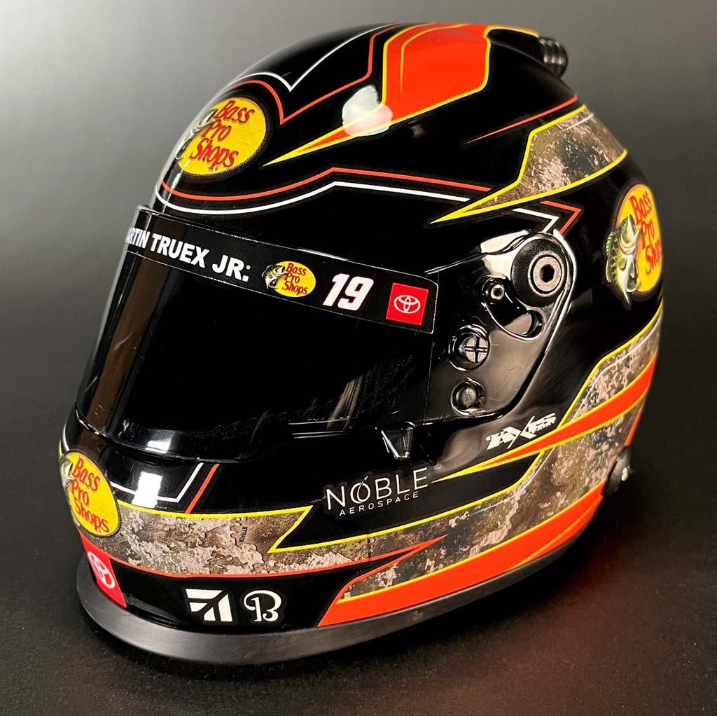 Martin Truex Jr Bass Pro Shops Mini Helmet – ShopOffAxis