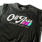 Color Block Cursive Tee // Full Send