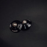 Full single color solid color hans clips anchors black bell