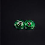 Full single color solid color hans clips anchors green bell