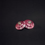 Full single color solid color hans clips anchors pink bell