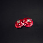 Full single color solid color hans clips anchors red bell