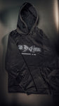 Off Axis merch apparel black hoodie helmet painter