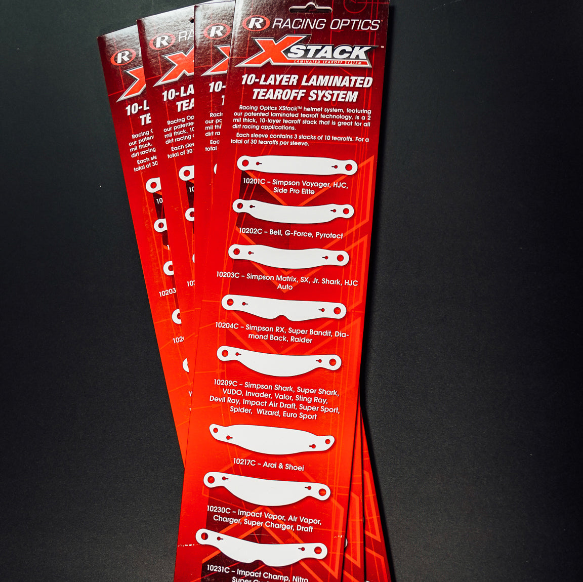 Racing Optics XStack Tearoffs – ShopOffAxis