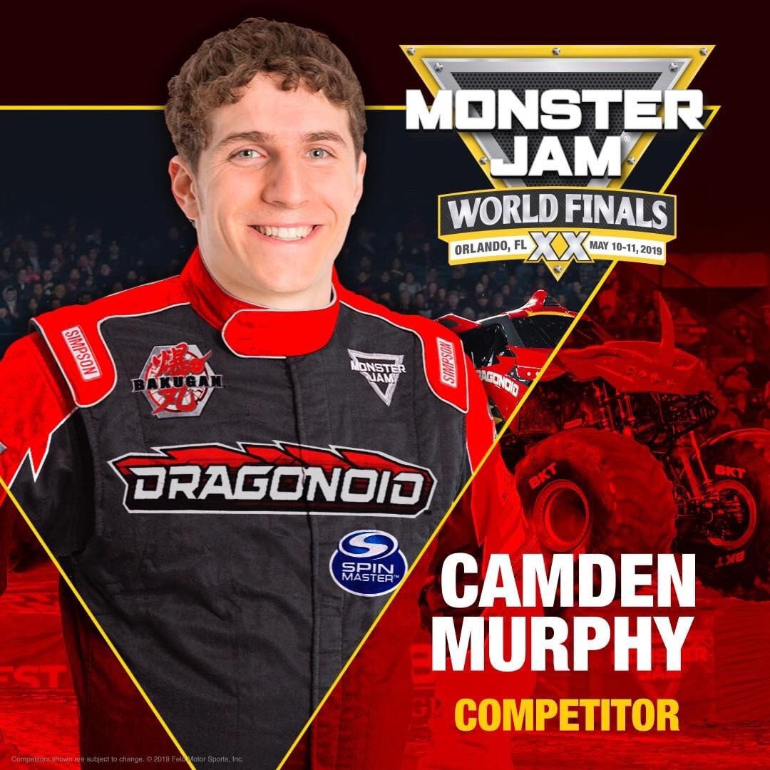 Camden Murphy Monster Jam Driver